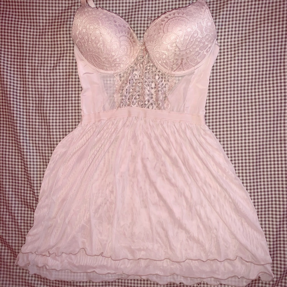 Sexy Light Pink Lingerie❤️